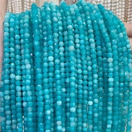 Amazonite Amazanite Color Selection Cube Shape Skin Grinding Size Approximately 4*4 mm Long Line