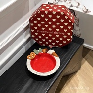 New ins High-Value Christmas Pinecone Plate Fruit Plate Salad Plate Christmas Plate Cookie Plate Fru