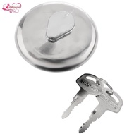 [Abbraccia] Motorcycle Fuel Gas Oil Tank Fill Cap Cover Decal for GN125, 8 x 8 x 4cm