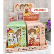READY STOCK (WHOLESALES RM 8.00/1PALETTE) 1 BOX 12 PALETTE PIGMENT MINI BABY MAKE UP SET TRAVEL KIT