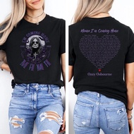 Ozzy Osbourne Vintage T-Shirt I'm Coming Home Osborne Fans Gift Short Sleeve Unisex For Men