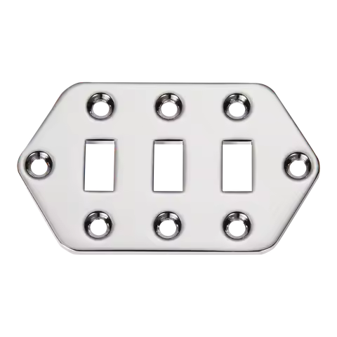 KAISH Electric Guitar Pickup Selector Switch Plate Control Plate for Fender American Vintage/Classic