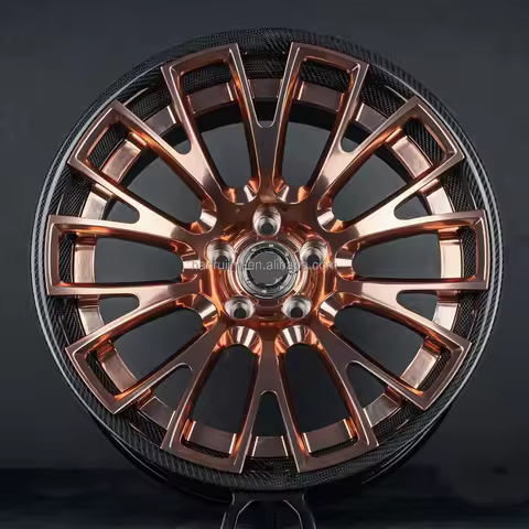 Carbon Fiber Wheel Rims 18 19 20 21 Inch 5X112 5X120 5X130 for Luxury Cars