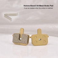 Snnozy 4 Sets Bi Cycle Disc Brake Pads All Metal Mountain Bike for M355 M446 Accessories