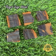 Genuine Tiger Eye Blue Stone Material natural Tiger Eye Blue Stone Chunk/ Tiger Eye Blue Stone Plate