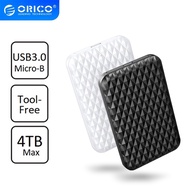 ORICO External HD Case 2.5" HDD Case USB 3.0 to SATA 5Gbps Hard Drive Case Holder for 2.5 inch SATA HDD/SSD Case for PC Case USB3.1 Type-C 5Gbps HDD Enclosure