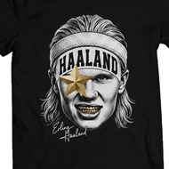 Football Figure Tshirt - Erling Haaland - Combed
