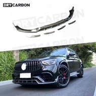 On sale Carbon Fiber Front Bumper Lip Chin Spoiler Shovel for Benz GLC Class Coupe W253 GLC63 Origin