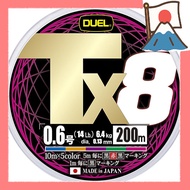 [Direct from Japan]
DUEL PE Line Tx8 - High Strength & Sensitivity Fishing Line with Long Lasting Du