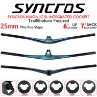 SYNCROS HIXON IC SL-Mini Rise Angle: 4°/5°MTB Handlebar, suitable for all mountain/XC, sweep up to 6