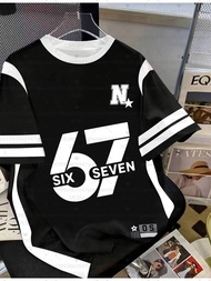 [Free Custom] Jersey For Kids 67 Six Seven Italian Brain Rot Math Joke Tops Y2k Game Saying Clothes 