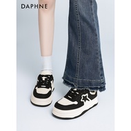 Daphne White Shoes Women 2026 New Style Spring Panda Shoes Black White Casual Shoes Women's Shoes Sp