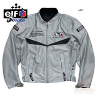 elf Moto Sport Racong Biker Jacket Size L