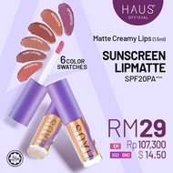 [ EXCLUSIVE ] 24hrs Lipmatte | Matte Creamy Lips | MCL | Lipstick | Nude Lipmatte | Haus Cosmetics