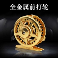 H HY Metal Fishing Reel with Ventilation Front Reel Ice Fishing Fly Fishing Reel Fishing Reel Fishin