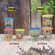 M42 Little Soldier Universal Studios Straw Cup With Lid 230ml 320ml Made In Japan Water Drink