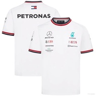L67 Mercedes AMG Petronas F1 2022 Team TShirt Tops Sport Tee Short Sleeve Plus Size Unisex L
