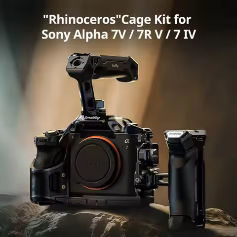 SmallRig 6029 A7 V / A7RV "Rhinoceros" Cage for Sony Alpha 7V / 7R V / 7 IV w 1/4"-20 Threaded Cold