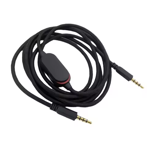 New Replacement Headphone Cable Audio Cable for Alienware AW310H AW510H 920 Headphones Extension Cor