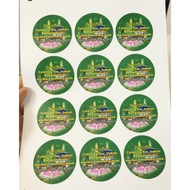 Customised Sticker, print label, catering sticker, company logo Sticker, birthday sticker