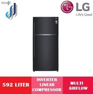 LG 592L Fridge GR-H802HQHM Top Freezer with DoorCooling+ Fresh 0 Zone Inverter Refrigerator
