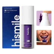 Hismile V34 Colour Corrector Purple Teeth Whitening Tooth Stain Removal Teeth Whitening Booster Whitening And Anti-Cavity Toothpaste