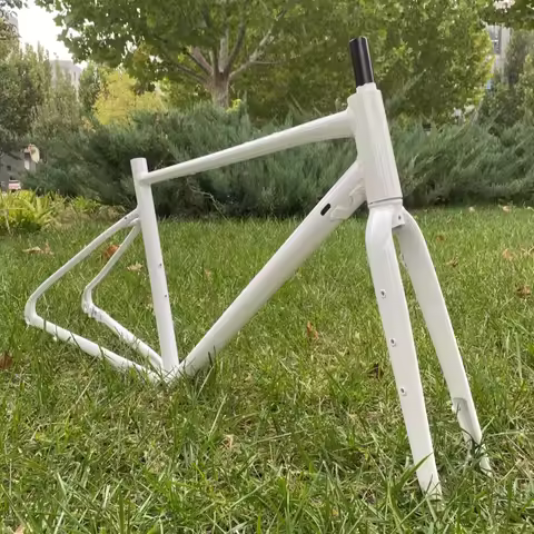 Gravel Frameset Road Bike Frameset gravel bike frame Aluminum Alloy Long Distance Bicycle Framework 