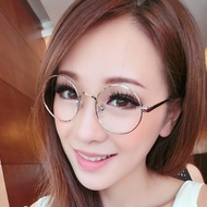 (SMART LOOKING) WJS Round Glasses Dress Up Spectacles Fashion Glass Specs Sunglass Sunglasses Harry 