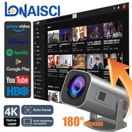 Projector For Phone 180° Rotation Portable Home Theater Smart Android 11.0 Projektor HP330 HDMI 1080
