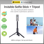 【New Arrival】Insta360 2-in-1 Invisible Selfie Stick + Tripod for Ace Pro, Ace, X3, ONE X, ONE X2, ONE, GO2, GO3, ONE R, ONE RS Cameras
