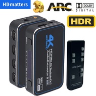 HDMI Switch with audio 4K 4 in 1 Switch hdmi audio extractor ARC splitter box hdmi to toslink audio 