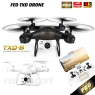 FEO TXD-8s RC Drone Camera 4k Professional WIFI FPV Quadcopter Drones Aerial Photography Height Mainn Camera Drone
