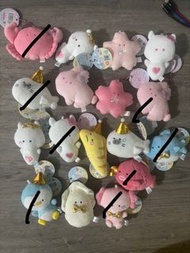 YELL 豆豆眼 日本 豆眼 水族館 櫻花 Plushie Keychains