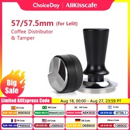 Coffee Tamper 57mm 57.5mm Constant Pressure 30 Lbs Powder Hammer For Lelit Anna Barista Espresso Mac