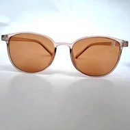 Unisex Men's and Women's 2-in-1 Anti-Radiation Lens Reading and Walking Glasses Oval Two-bble Lens G