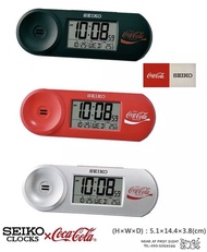 นาฬิกาปลุก SEIKO Alarm Clock Digital SEIKO x Coca Cola รุ่น QHL902 โค้ก Themoneter ของแท้ 100% - QHL902R / QHL902K / QHL902S รับประกันศูนย์1ปี