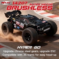 New MJX HYPER GO 1:14 Brushless Remote Control Car 14207, High Speed Bigfoot, Off-Road Car Racing Tr
