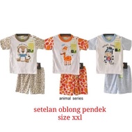 3psg Velvet junior Suit playful Pajama oblong Shirt Shorts Kids xxl