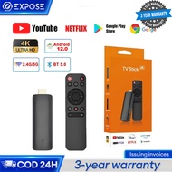 MI TV TSIK ANDROID TV Stick 4K Android Smart TV UHD 4K Android TV Stick Dolby DTS Sound Ram 4gb Rom