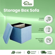 Aihome Living Multifunctional Folding Storage Box Linen Storage Box Multipurpose Toy Book Holder