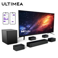ULTIMEA Sound Bar 7.1ch Dolby Atmos  Home Cinema Soundbar System Speaker with Subwoofer Rear Surroun