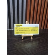 Arcylic Mockup Check Kahwin |Mahar|Weeding|cimb|Maybank|