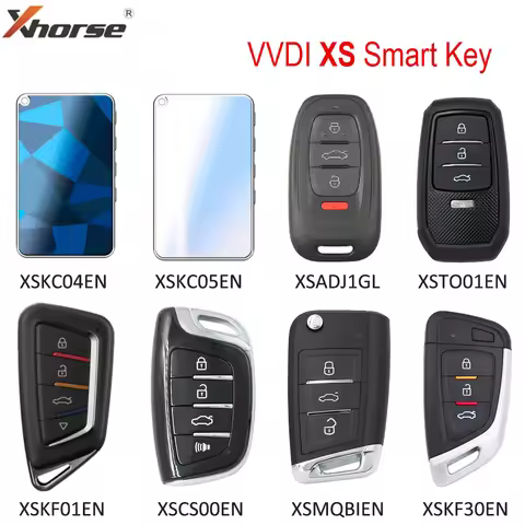 VVDI2/VVDI Universal Smart Key with Proximity Function XSKF01EN XSMQB1EN XSCS00EN XSTO01EN XSKC04EN 