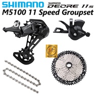 SHIMANO DEORE M5100 GROUPSET 11 SPEED HG601 SUNSHINE CASSETTE (4 IN 1)