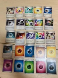 $25 全圖 全走 PTCG Pokemon card 寶可夢卡 反轉能量 薄霧能量 回力鏢能量 治療能量 噴射能量 強力能量 雙重無色能量 雙重渦輪能量 夜光能量 極光能量 醫療能量 高溫能量 扣殺