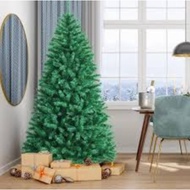 (WY) Affordable Christmas Tree Christmas Tree 120CM 150CM 180CM 210CM 4ft 5ft 6ft 7ft Metal Stand (Green)