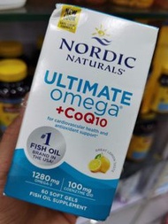 NORDIC NATURALS ULTIMATE omega+CoQ10 60 softgels