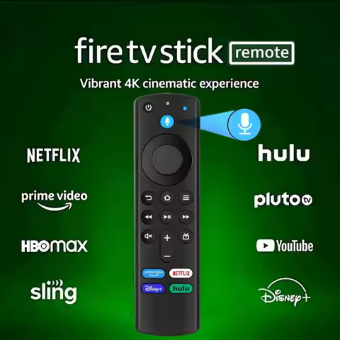 Voice Remote Compatible with Fire TV Streaming Media Devices, Upgrade Your Fire TV Stick Cube with T