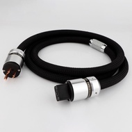 High Quality Audiophile Power cable c19 20AHifi Power Cable Audio Power wire EU Supply Cord plug for