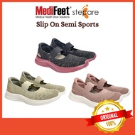 STEPCARE SC2071 Health shoes(Kasut kesihatan) MEDIFEET 健康鞋 Women Slip On Semi Sport medical Arch Sup